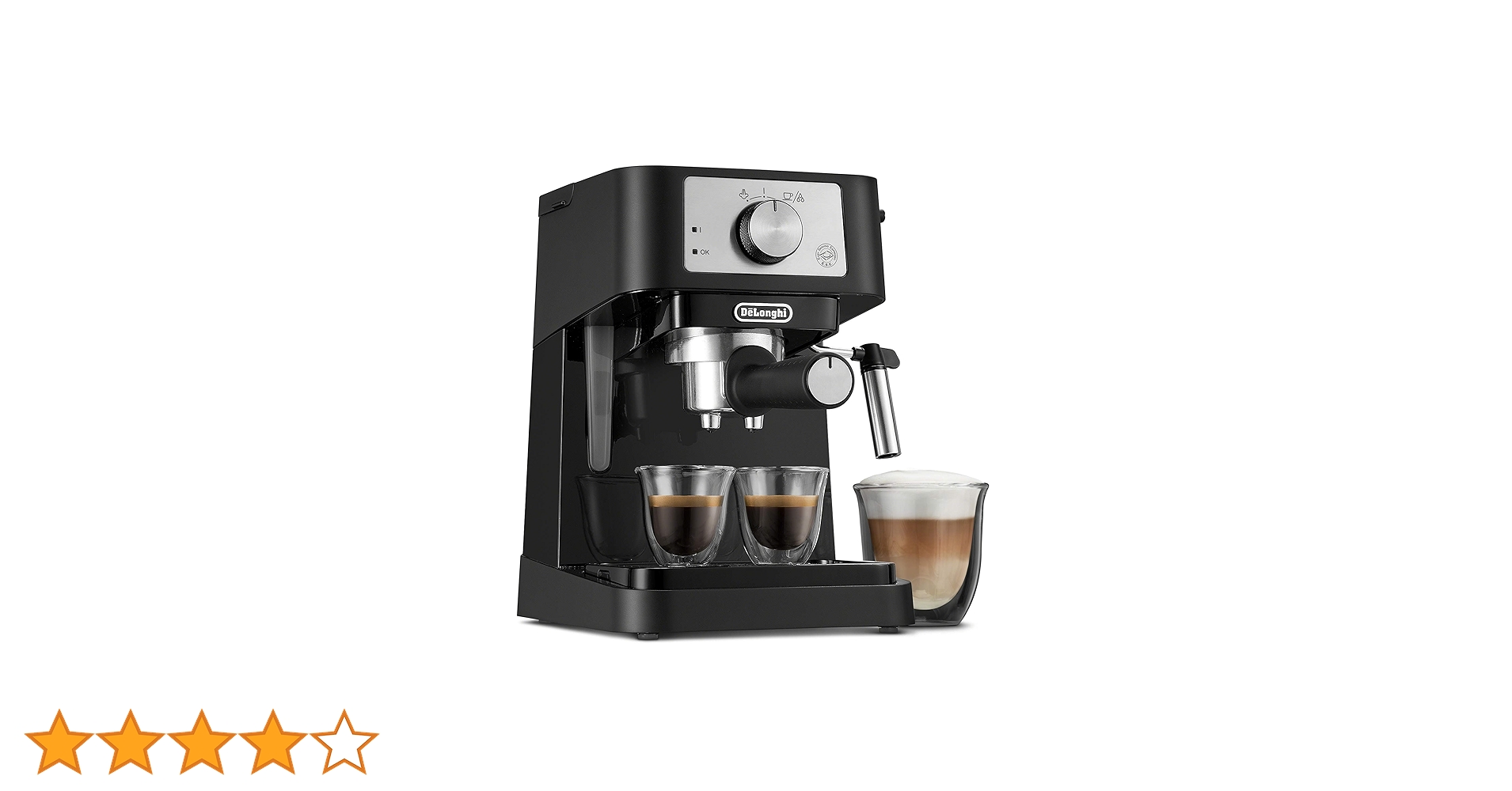De'Longhi Stilosa Manual Espresso Machine, Latte & Cappuccino